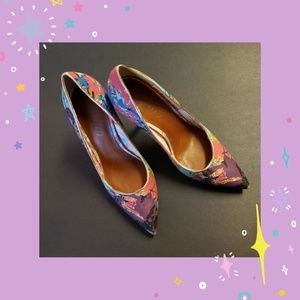 Boutique 9 Sally Paint Splatter Pumps